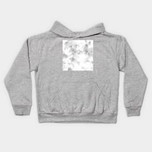 Gray Tie-Dye Spots Kids Hoodie